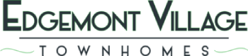 The image displays the name of a place called Edgemont Village Townhomes.